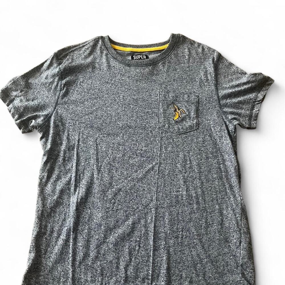 Super Massive Pocket Tee | Banana Embroidered Graphic Shirt | Size Medium